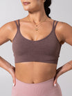 Shape Seamless Sports Bra - Mocha Berry