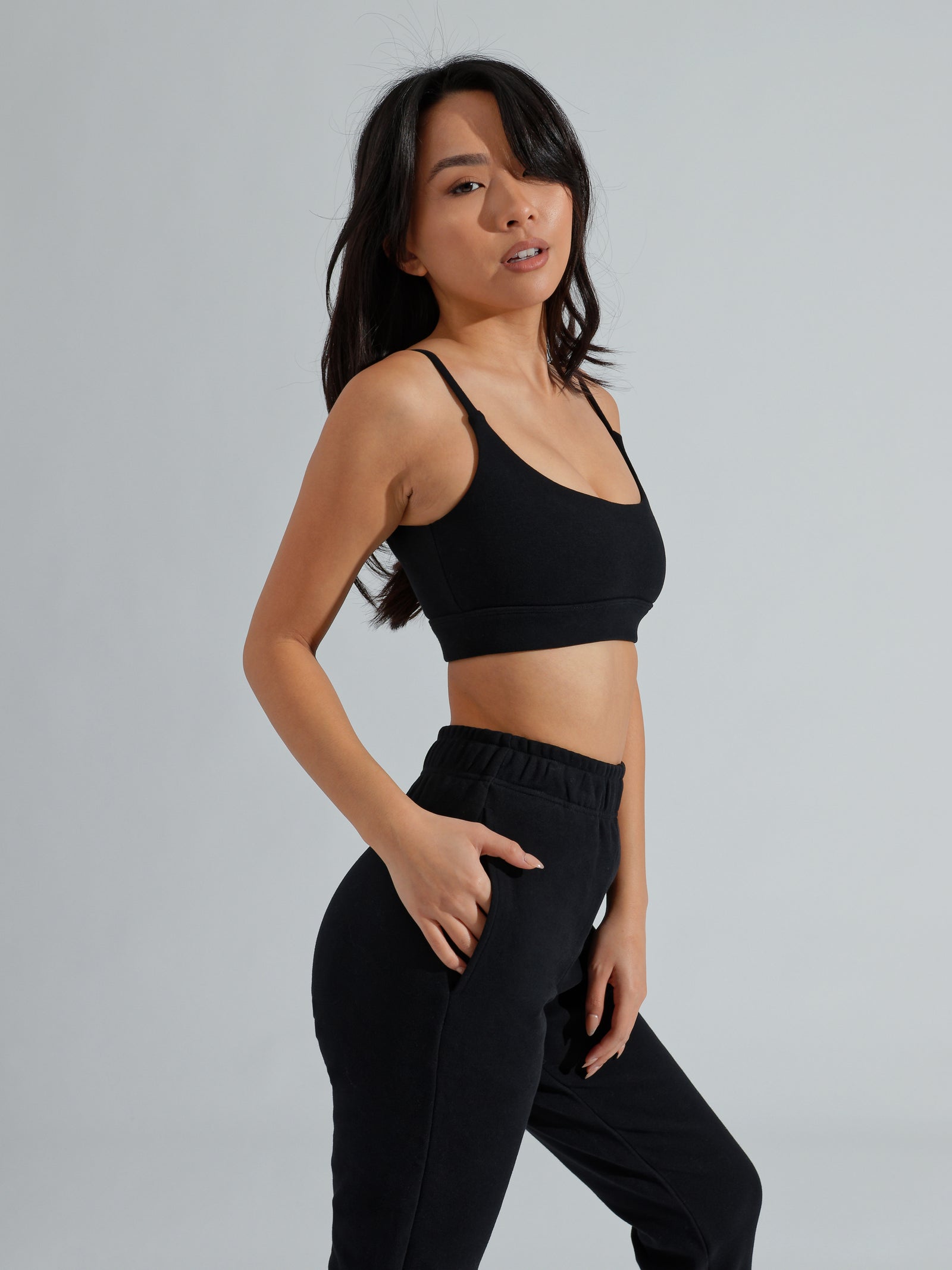 Cloud Bralette - Onyx Black