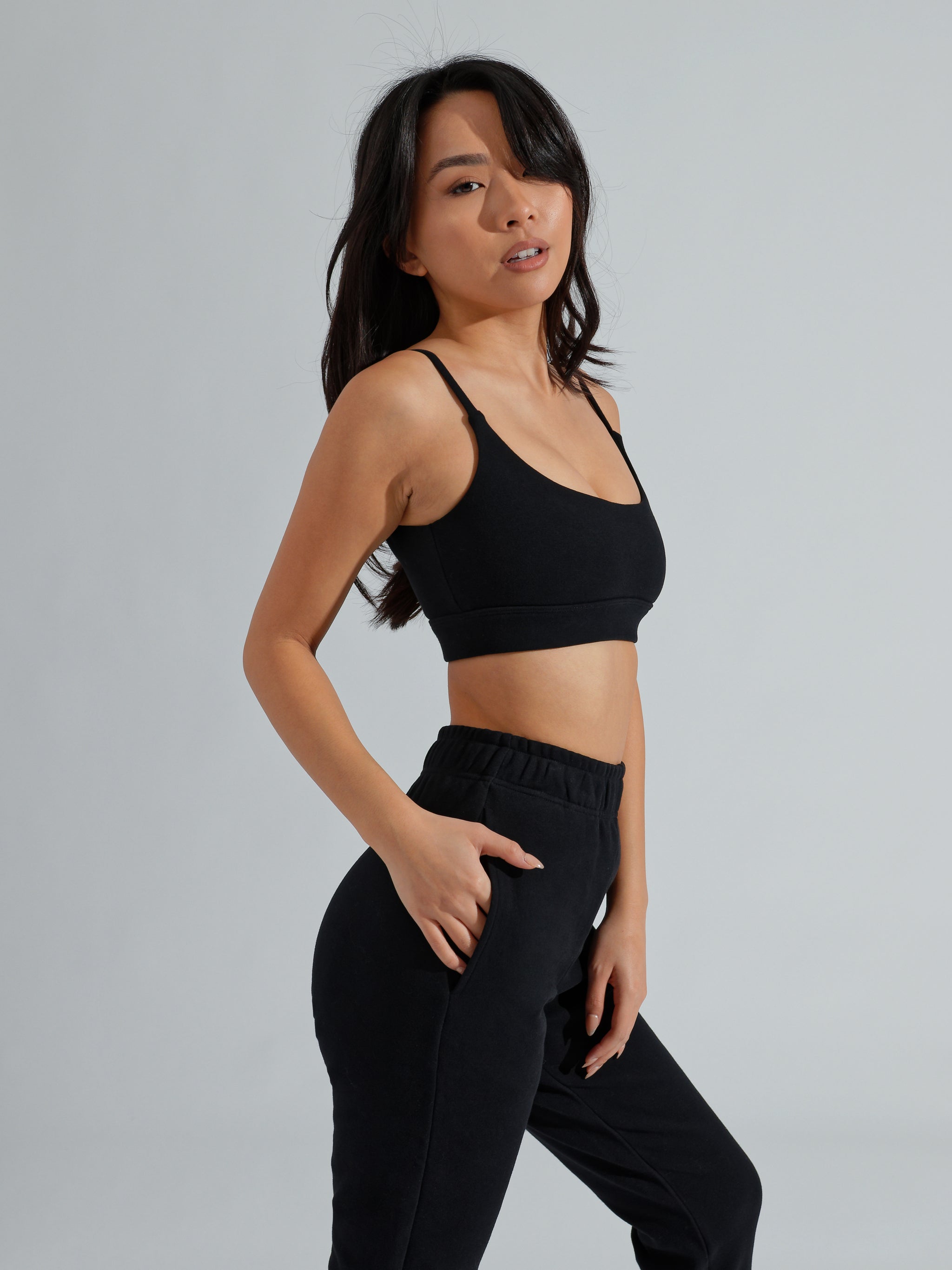 Cloud Bralette - Onyx Black