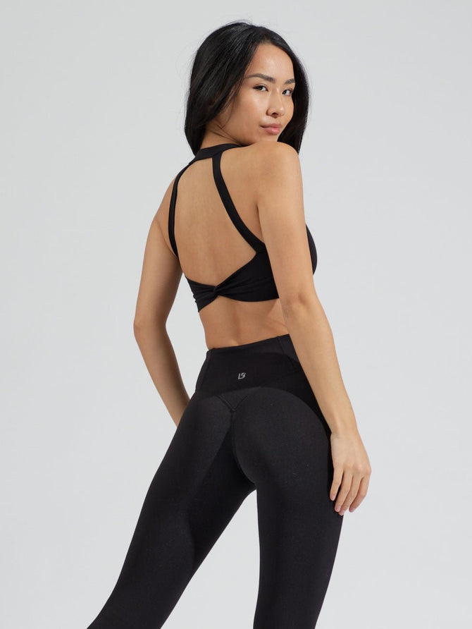L*Space Active Do The Twist Sports Bra in Large