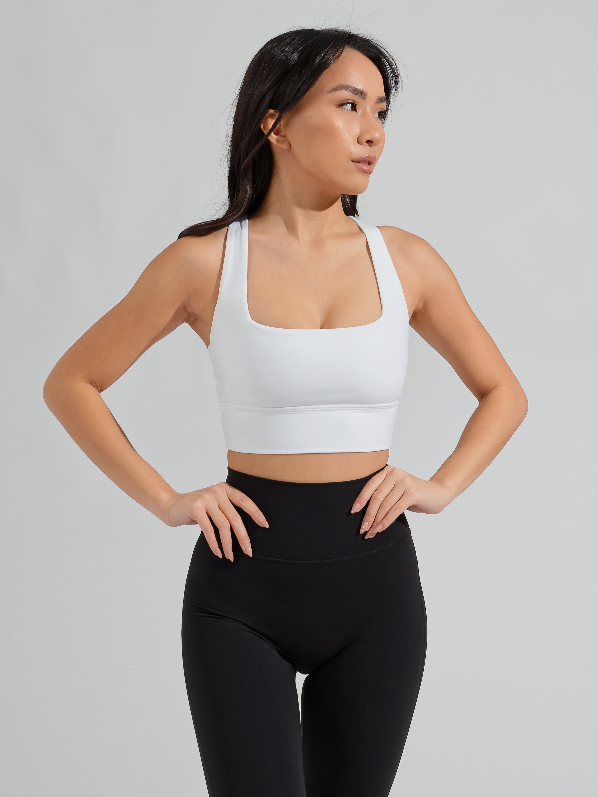 Revolution Sports Bra - White