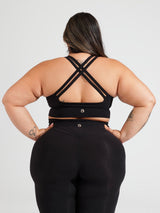 Thumbnail 4 of Rosa Sports Bra - Onyx Black, 4 of 9