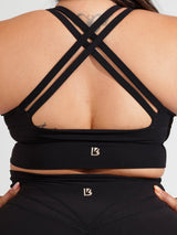 Thumbnail 5 of Rosa Sports Bra - Onyx Black, 5 of 9