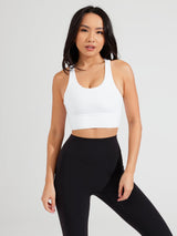 Thumbnail 1 of Rosa Sports Bra - White, 1 of 10